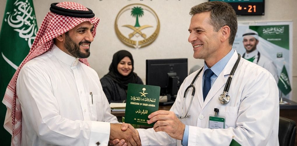 تجنيس الأطباء والكوادر الصحية في السعودية