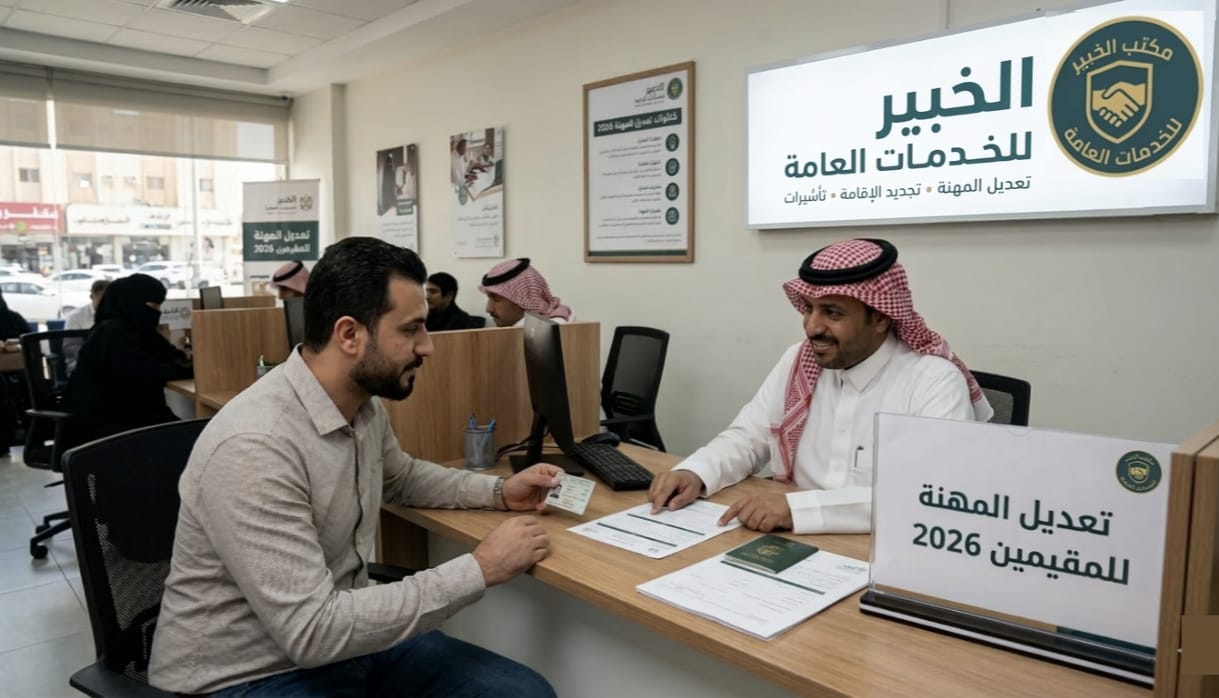تعديل المهنة في الإقامة للمقيمين في السعودية