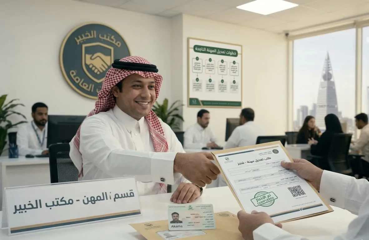 تغيير المهنة للوافدين في السعودية