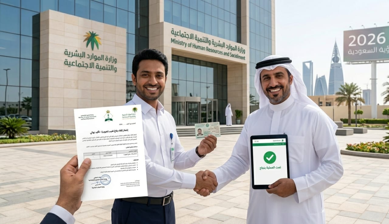 رفع بلاغ الهروب في السعودية