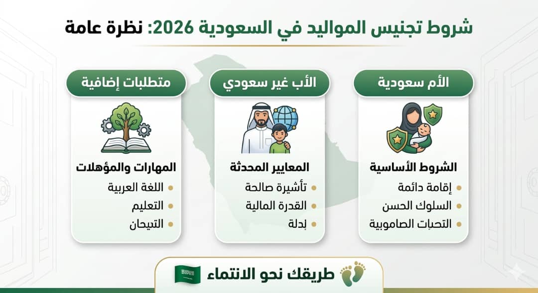 شروط تجنيس أبناء المقيمين