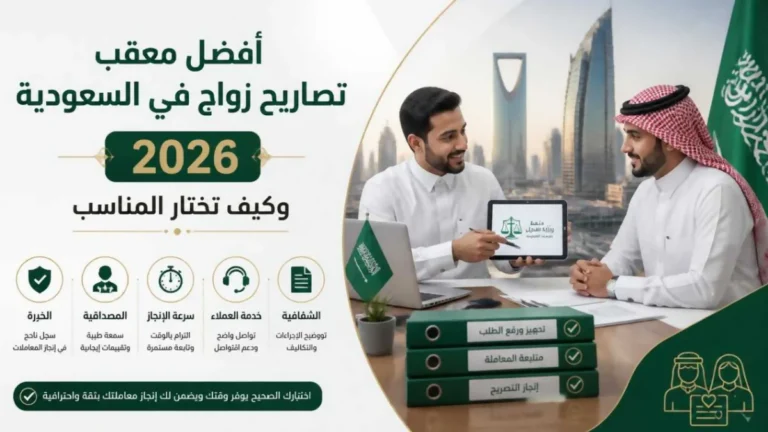 تعرف على افضل معقب تصاريح زواج في السعودية