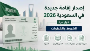 كيفية إصدار إقامة جديدة في السعودية