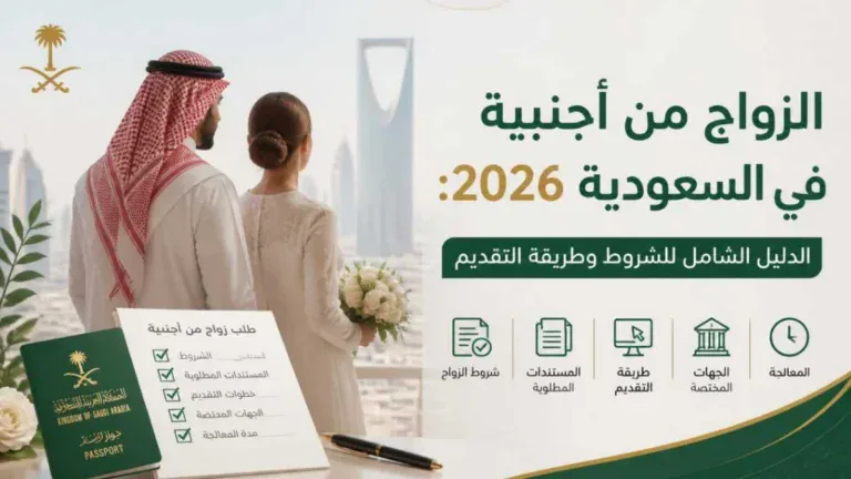 شرح طريقة الزواج من أجنبية في السعودية بالتفصيل