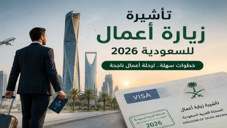 تأشيرة زيارة أعمال للسعودية 2026