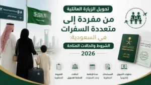 تحويل الزيارة العائلية من مفردة إلى متعددة: الشروط والحالات المتاحة 2026