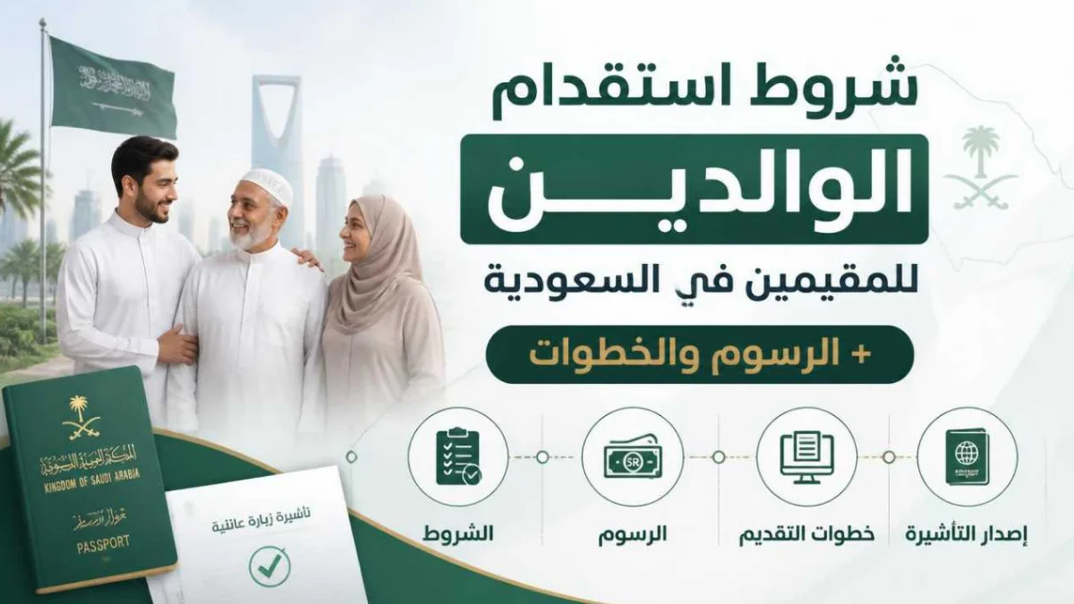 شروط استقدام الوالدين للمقيمين في السعودية + الرسوم والخطوات