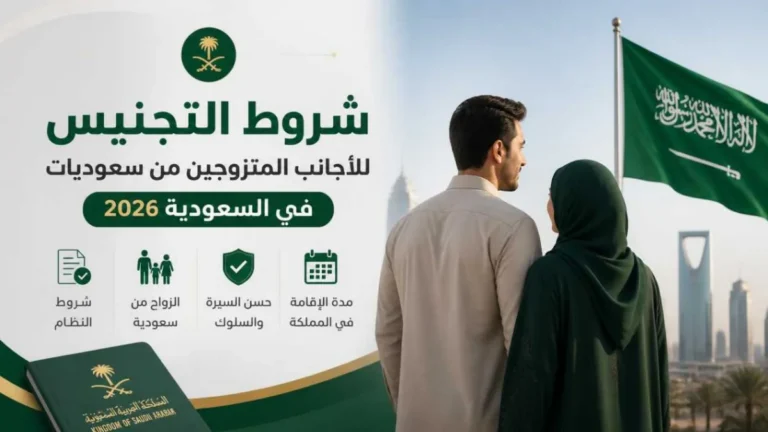 تجنيس الأجانب المتزوجين من سعوديات