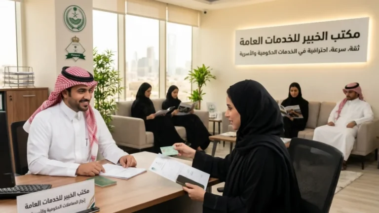 تعرف على افضل مكتب موثوق لإنجاز المعاملات الحكومية داخل السعودية