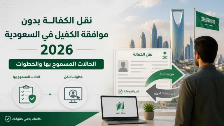 هل يمكن نقل الكفالة بدون موافقة الكفيل في السعودية؟