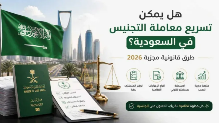 هل يمكن تسريع معاملة التجنيس في السعودية