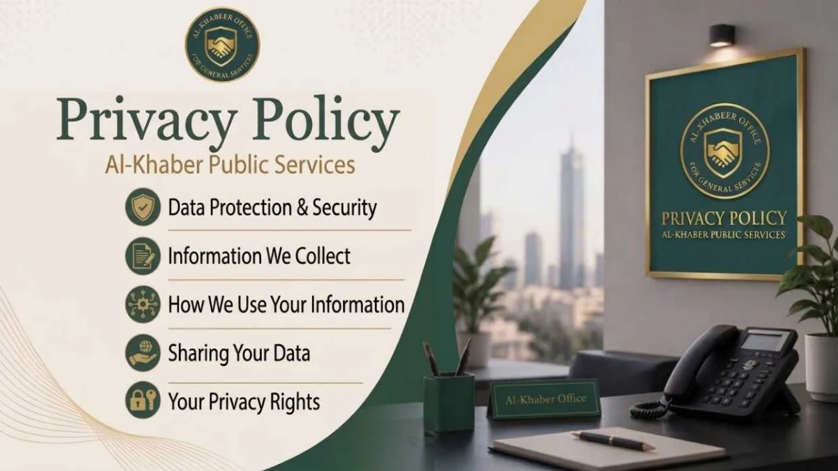 Privacy Policy and Client Data Protection for Al-Khaber Public Services