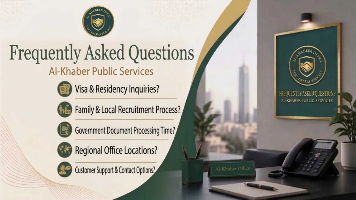 faq-Frequently Asked Questions about Al-Khaber Public Services
