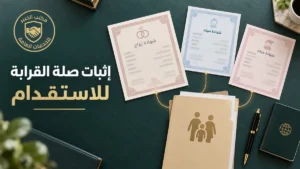 إثبات صلة القرابة للاستقدام في السعودية