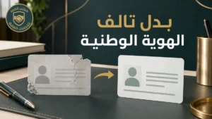 بدل تالف الهوية الوطنية في السعودية