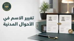 تغيير الاسم في الأحوال المدنية في السعودية