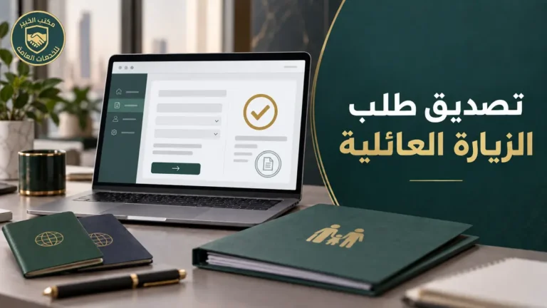 تصديق طلب الزيارة العائلية إلكترونيًا الجهات والخطوات